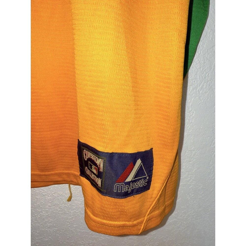 ⚾️ Oakland A's Vintage 2008 Jersey - Cooperstown Collection - NEW Tags 2XL K - Picture 8 of 11